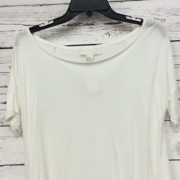 Forever 21 plus white short sleeve tunic dress - Picture 2 of 4